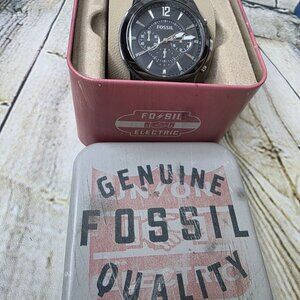 Men's FOSSIL CE5008 Watch W Fossil Box Works